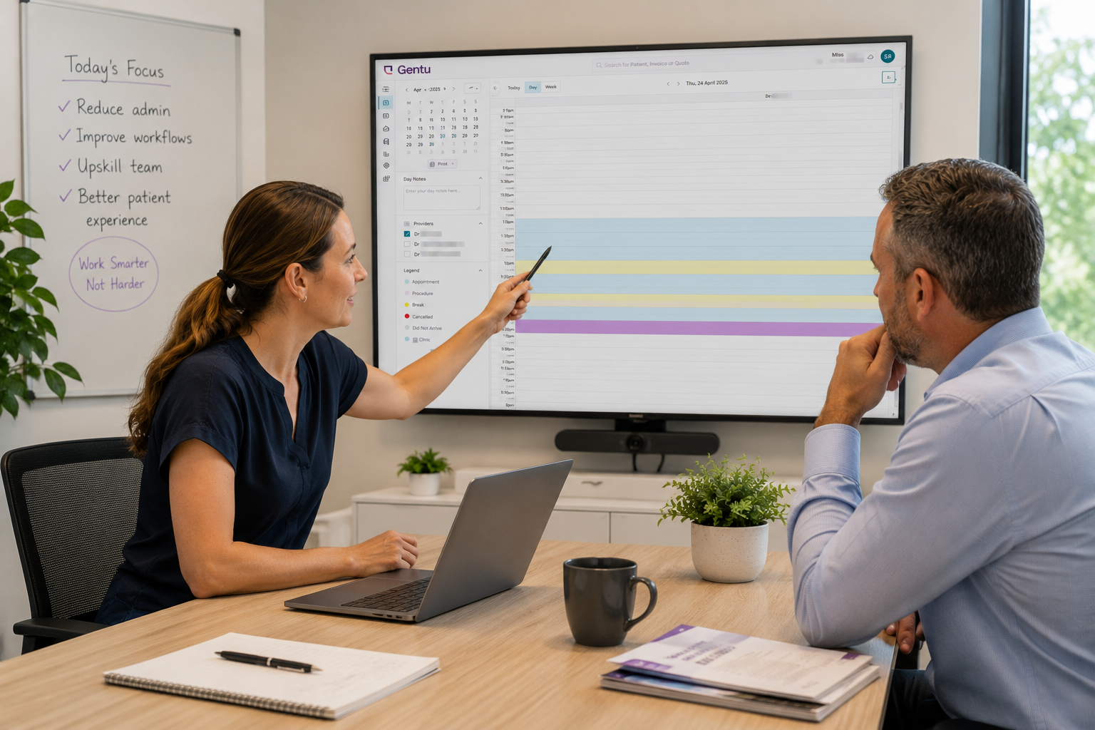 Practice Manager training in workflows